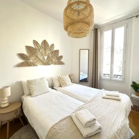 Appartement 3 Bedrooms With Sea View - 4 Min Palais & Beaches *
