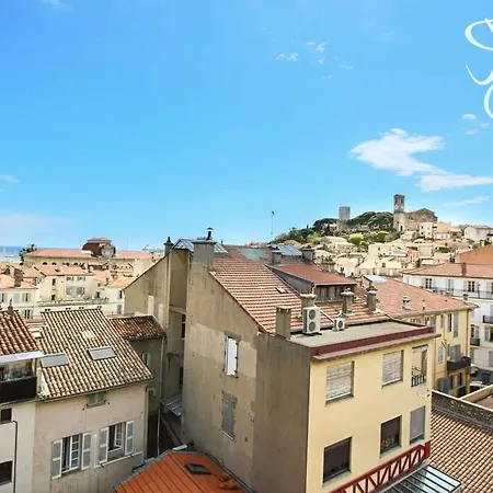 3 Bedrooms With Sea View - 4 Min Palais & Beaches Apartment *